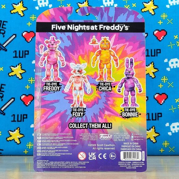 Funko Five Nights At Freddy's Tie-Dye Chica 6" FNAF Action Figure NIB - Picture 2 of 6